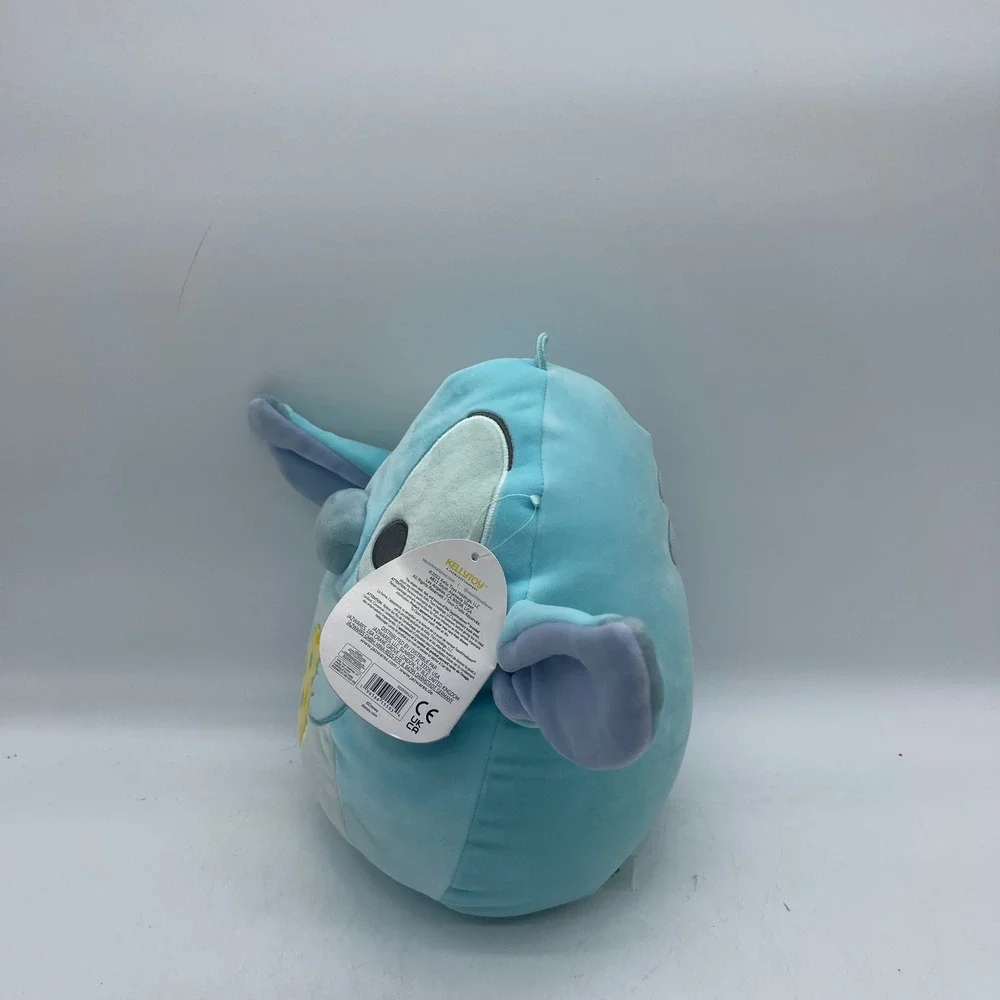 NWT Disney Squishmallows Stitch SQDI00121 Kids 8 Inch Blue Easter Egg Plush Toy